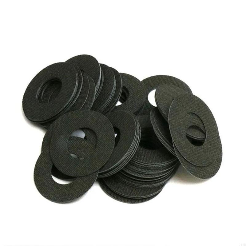 Reel Repair Kit - 5 個のドラッグワッシャーカーボンファイバー釣りリールブレーキパッド軽量交換アクセサリーさまざまなリール 24BD 用