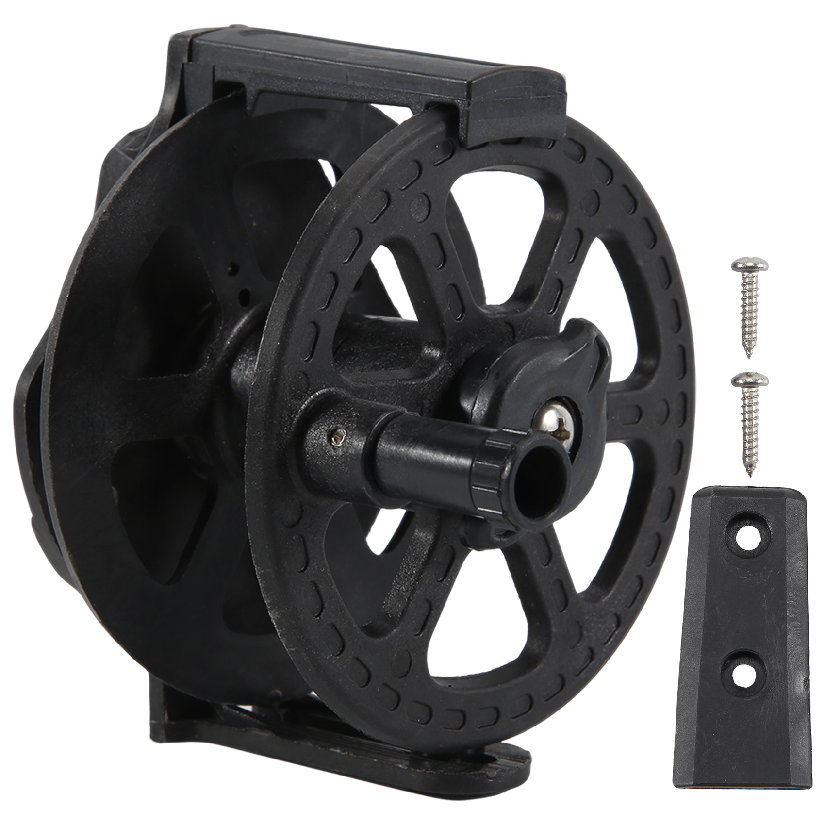 Fly Reel - ABJM-コンポジットスピアガンリール容量230フィート70メートルスピアフィッシングロープリールスピアフィッシングDIY機器アクセサリー