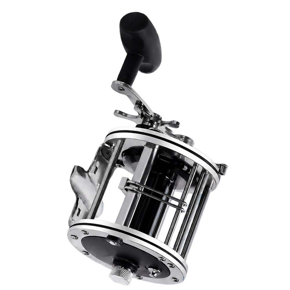 Trolling Reel - PN400 釣り用リール、従来型、30kgのドラッグシステム、スターモチーフとスプールテンション、クリックアラーム付き。ボートやトローリング用に最適。