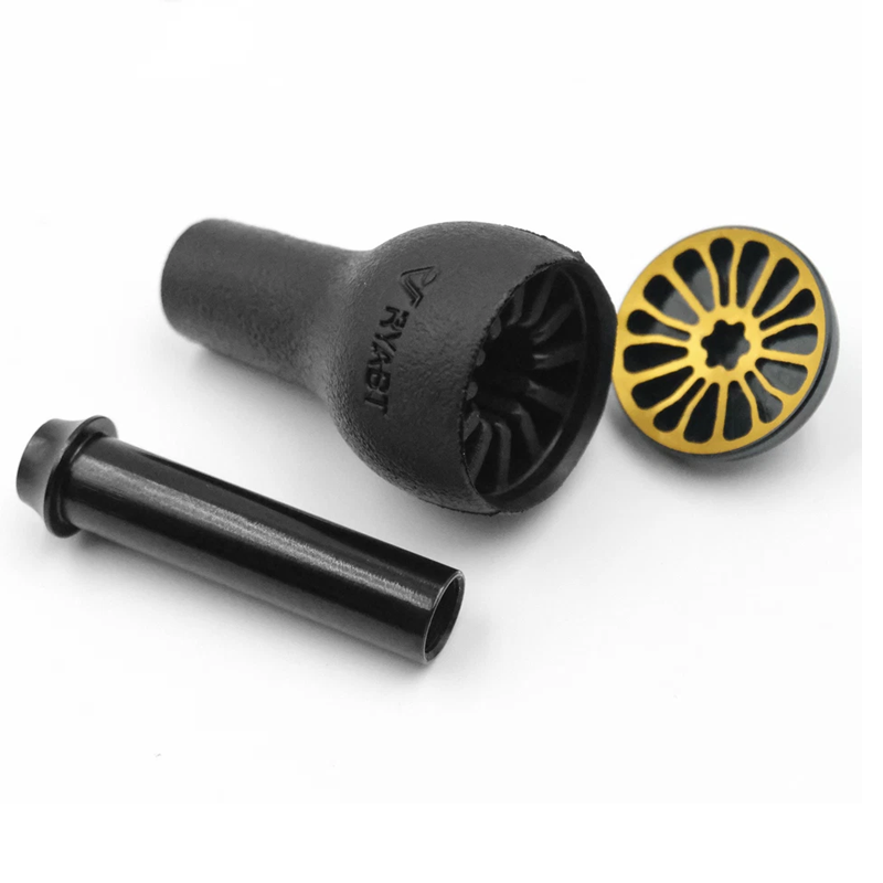 TPE製ブラックノブ 27mm。シマノ、ダイワのスピニングリ - Spincast Reel のレビューと価格