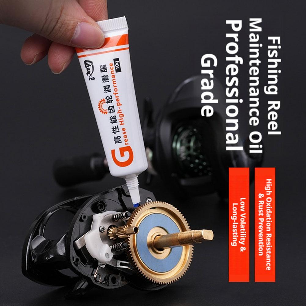 釣り用リール潤滑油グリースセット 高性能ベアリングオイル ギ - Reel Repair Kit のレビューと価格