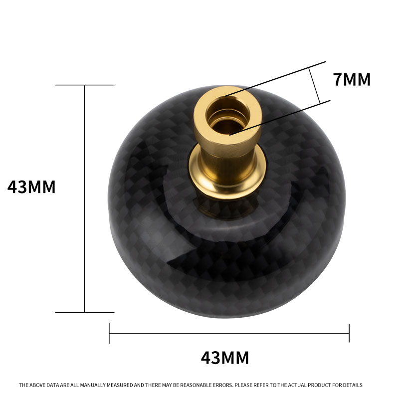 DEUKIO DIYカーボンファイバーパワーノブ ベイトキャ - Spincast Reel のレビューと価格