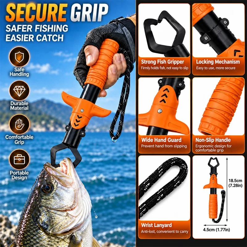 プロ仕様の多機能フィッシングプライヤーセット。魚の口を挟むた - Baitcasting Reel のレビューと価格