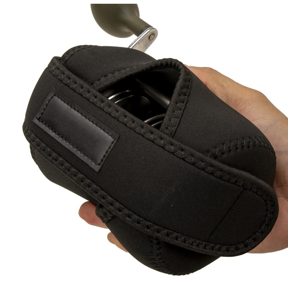 ベイトキャスティングリールとドラムリールに対応した、黒色の伸 - Reel Bag のレビューと価格